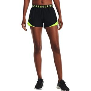 Under Armour Play Up 3.0 Women's athletic Running Shorts Black / Lime Yellow M